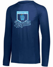 Load image into Gallery viewer, Dri Fit Long-Sleeve 14 U Royals T-Shirt Adult and Youth