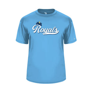 Cotton Short sleeve Royals Shirt Adult and Youth