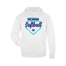 Load image into Gallery viewer, Cotton WCWAA Softball Hoodie Adult and Youth