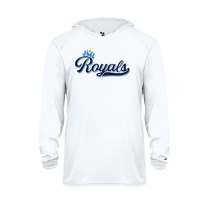 Dri Fit Royals Youth Long Sleeve Hooded Tee